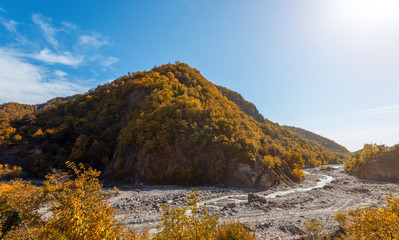 Autumn in the mountains