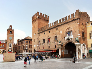 Ducal Palace Ferrara Emilia-Romagna. Italy