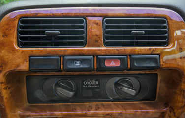 Obraz premium Air conditioner in a car