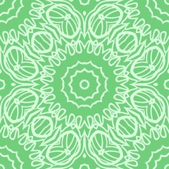 vector illustration. pattern with floral ornament, decorative border. design for print fabric, super fantastic bandana.