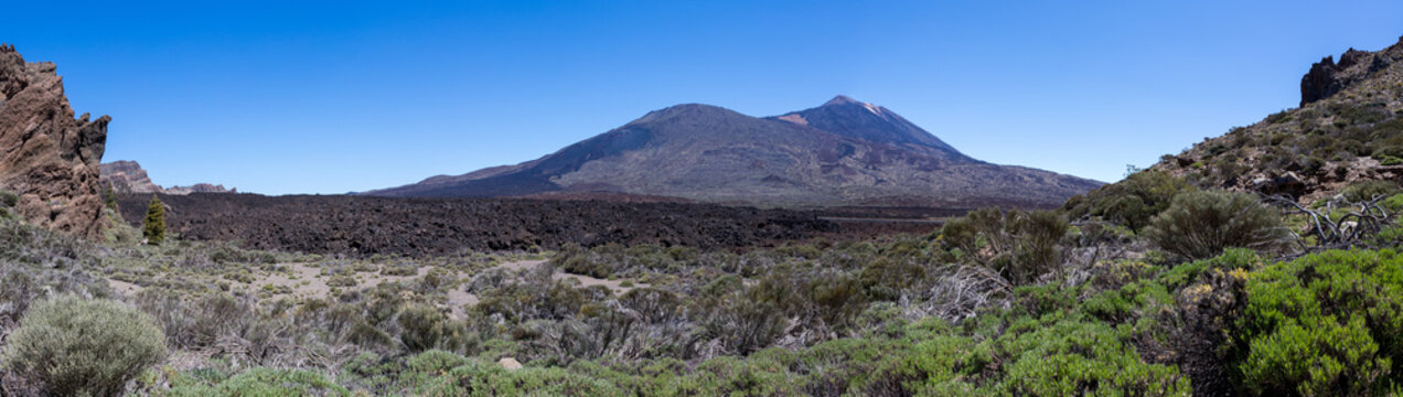 Panoramic View On El Teide