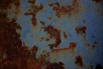 rusty metal background