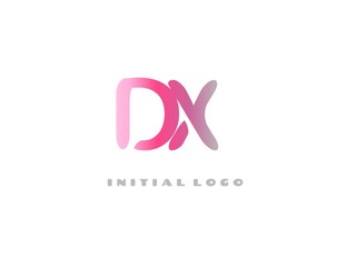 DX Initial Logo for your startup venture