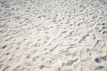 sand on the beach at sunny day. soft focus.