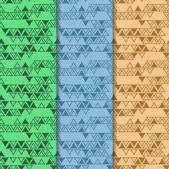 seamless geometric triangle abstract pattern