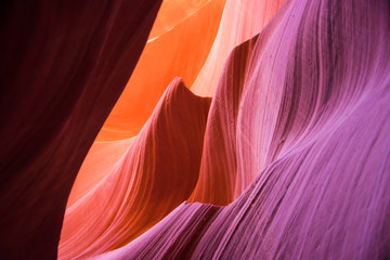 Antelope canyon in Arizona, USA