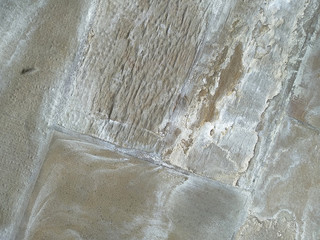 Naklejka premium Natural textural gray grunge background. The old wall of the old castle