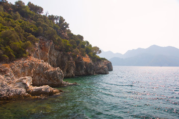 Naklejka premium Beautiful seascape