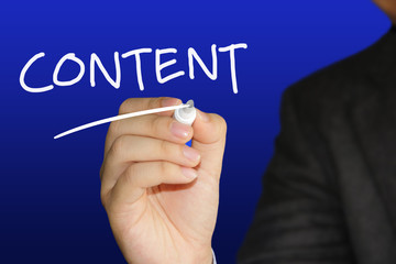 Content, Motivational Internet Social Media Words Quotes Concept