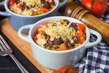 Roast beef with cheese