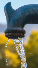 Beautiful water tap details