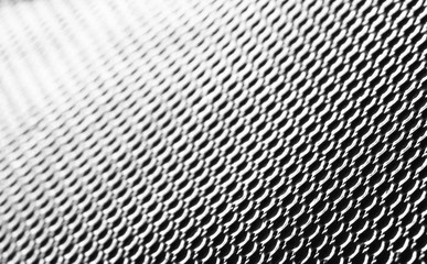 Metallic Texture - Metal Grid on wide Background