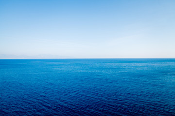 sea and blue sky