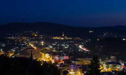 Siegen Innenstadt vom Haardter Berg