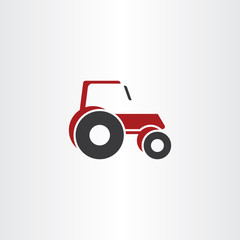 tractor icon logo vector element symbol