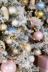 Christmas and New Year decorations.