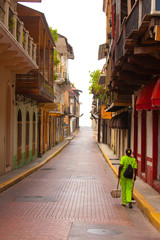 Casco Viejo in Panama City. The historical Part from Panama City