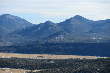 lake in the mountains