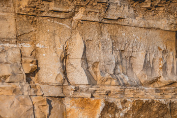 Quarry containing fossiles near Riedenburg-Bavaria-Germany