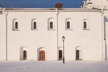 Historical and tourist places and cities of Russia. Tikhvin Monastery.