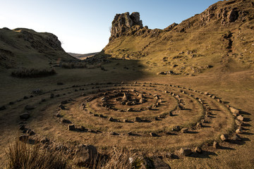 Fairy Glen in the Isle of Skye, Scotland