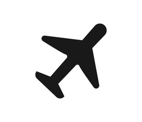 Obraz premium Modern airplane icon