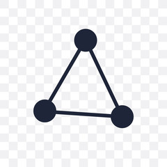 Triangulam australe transparent icon. Triangulam australe symbol design from Astronomy collection. Simple element vector illustration. Can be used in web and mobile.