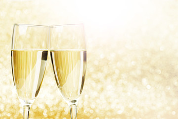 Champagne glasses