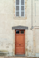 Fototapeta na wymiar Door of house in France.