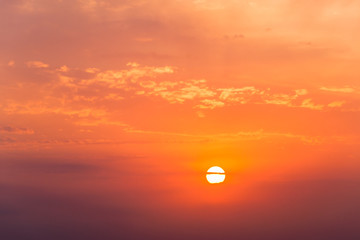 Sun Haze Landscape