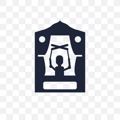 Puppet show transparent icon. Puppet show symbol design from Entertainment collection. Simple element vector illustration. Can be used in web and mobile.