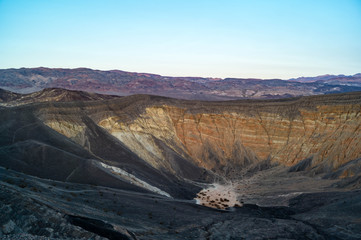 Fototapeta na wymiar Ubehebe Crater in Death Valley National Park, California, USA