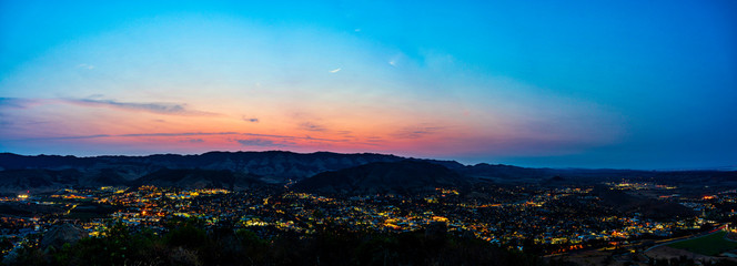 Panoramic Cerro San Luis Sunrise