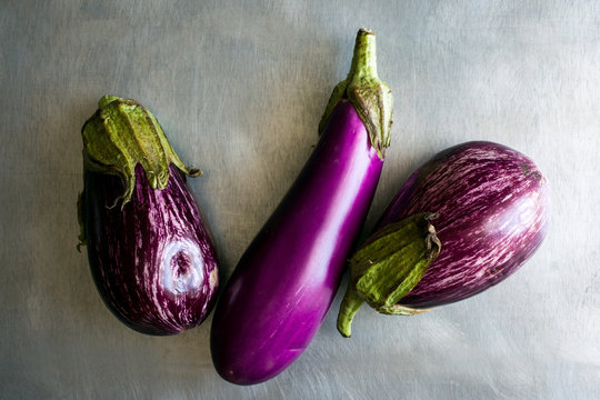 Close up of eggplant