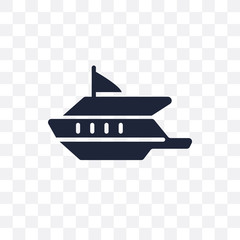catamaran transparent icon. catamaran symbol design from Transportation collection. Simple element vector illustration. Can be used in web and mobile.