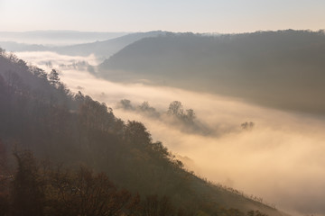 Nebel im Tal