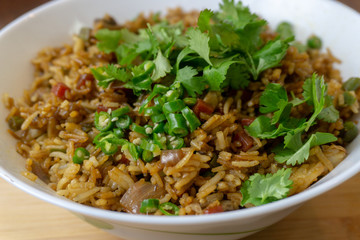 rice with vegetables