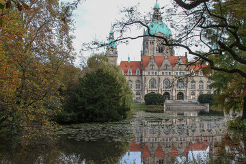 Obraz premium Rathaus von Hannover