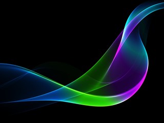 Abstract Wave Wallpaper Background