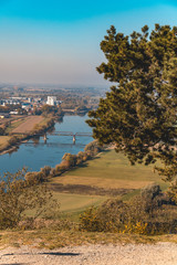 Beautiful autumn view on the Bogenberg-Bavaria-Germany