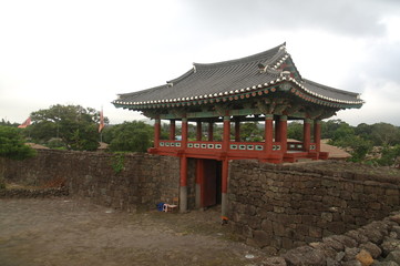 Fototapeta premium Seongeup Folk Village