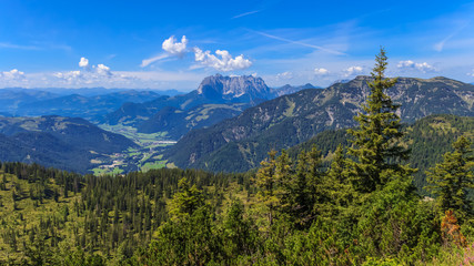 Beautiful alpine view near Koessen - Tyrol - Austria