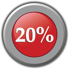 20 percent icon