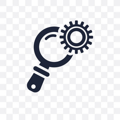 Search engine transparent icon. Search engine symbol design from SEO collection.