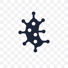 Microorganism transparent icon. Microorganism symbol design from Science collection.