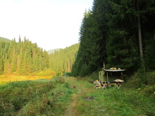 Autumn in the mountains