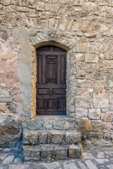 Fototapeta na wymiar Medinaceli old door. Soria castilla and Leon Spain