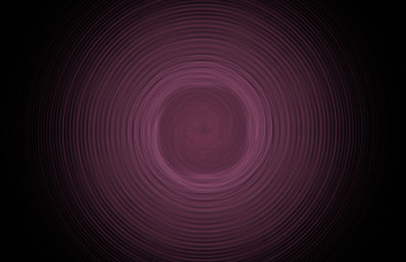 Purple abstract fractal pattern on black background. Fantasy fractal texture. Digital art. 3D rendering. Computer generated image.