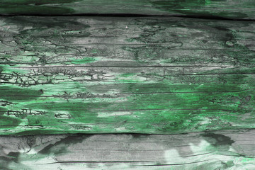 background of wooden plank texture wall with selected tone color. Abstract background of an old...