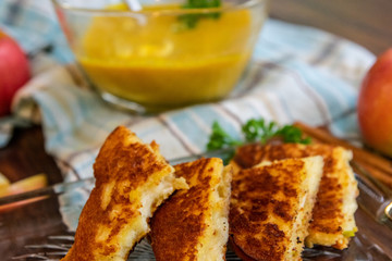 Grilled Cheese and Soup